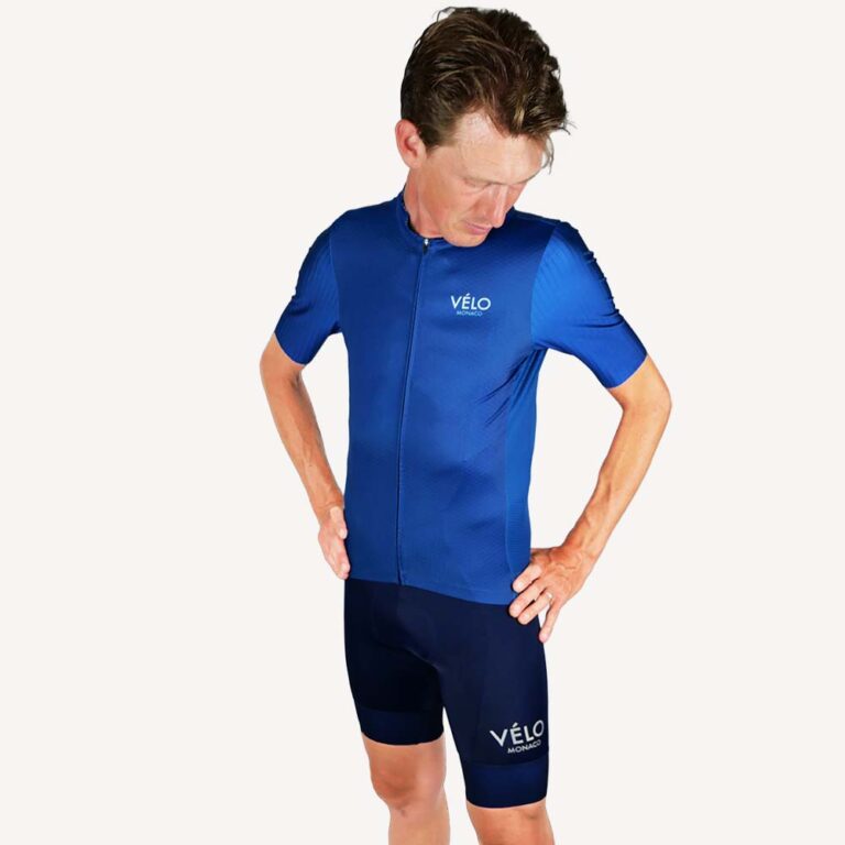 Men’s Classic Bib Shorts, Blue | Vélo Larsson