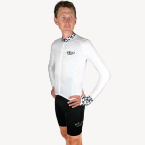 Men's Long Sleeve Jersey, Leopard | Vélo Larsson