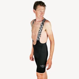 Men’s Premium Bib Shorts, Black | Vélo Larsson