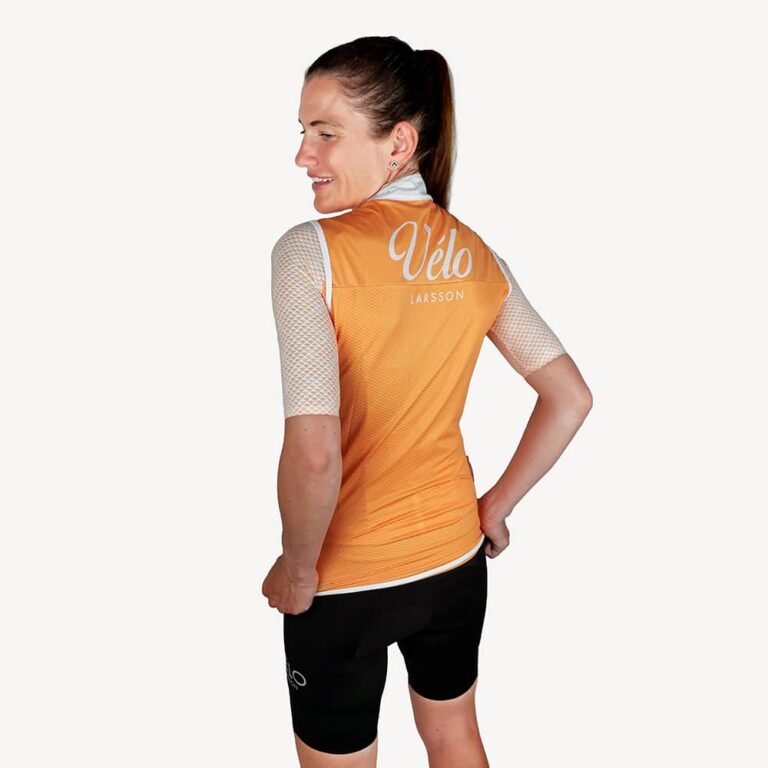 Women’s Ultralight Summer Gilet, Marigold | Vélo Larsson