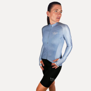 Women’s Long Sleeve Sky | Vélo Larsson